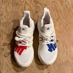 Adidas Undefeated Ultraboost Red, White, and Blue
Size: 8
Barely Worn